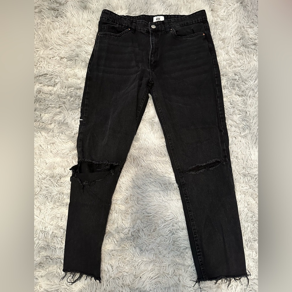 Black mom jeans